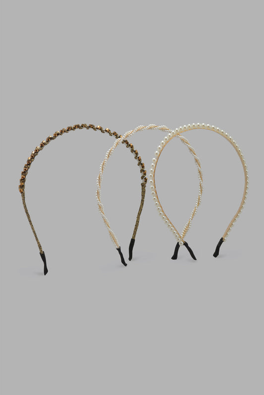 Redtag-Assorted-Headband-Category:Hair-Accessories,-Colour:Assorted,-Filter:Women's-Accessories,-LEC-Hair-Accessories,-New-In,-New-In-Women-ACC,-Non-Sale,-Section:Women,-W22O-Women-