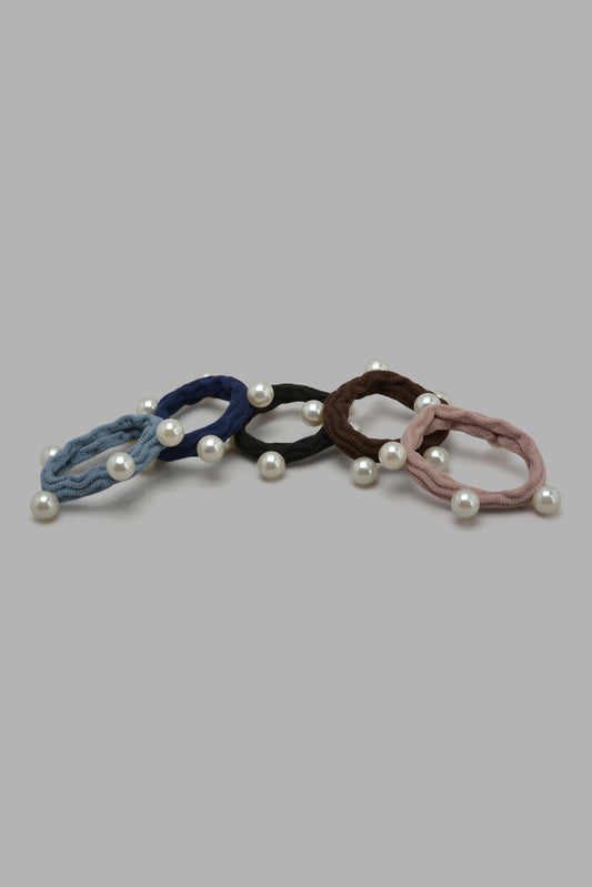 Redtag-Assorted-Elastic-Category:Hair-Accessories,-Colour:Assorted,-Filter:Women's-Accessories,-New-In,-New-In-Women-ACC,-Non-Sale,-Section:Women,-W22O,-Women-Hair-Accessories-Women-