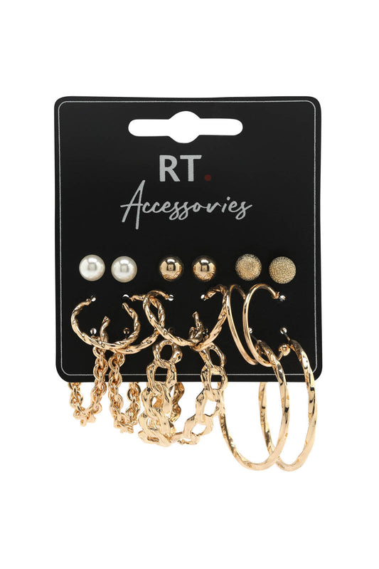 Redtag-Assorted-Studs-2FOR69,-Category:Jewellery,-Colour:Assorted,-Deals:2-FOR-69,-Deals:New-In,-Dept:Ladieswear,-Filter:Women's-Accessories,-New-In-Women-ACC,-Section:Women,-W22O,-Women-Jewellery-Women-