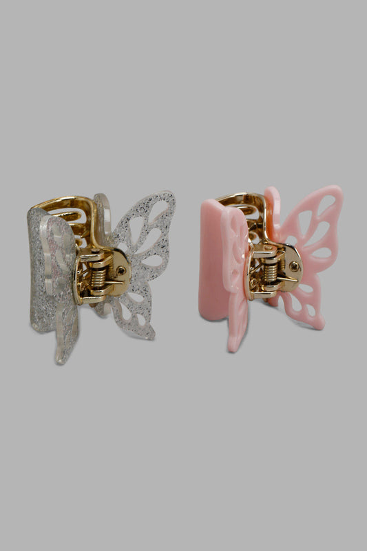 Redtag-Assorted-Hair-Claw-Category:Hair-Accessories,-Colour:Assorted,-Filter:Women's-Accessories,-LEC-Hair-Accessories,-New-In,-New-In-Women-ACC,-Non-Sale,-Section:Women,-W22O-Women-