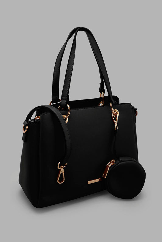 Redtag-Black-Day-Bag-Category:Bags,-Colour:Black,-Filter:Women's-Accessories,-New-In,-New-In-Women-ACC,-Non-Sale,-Section:Women,-W22A,-Women-Bags-Women-