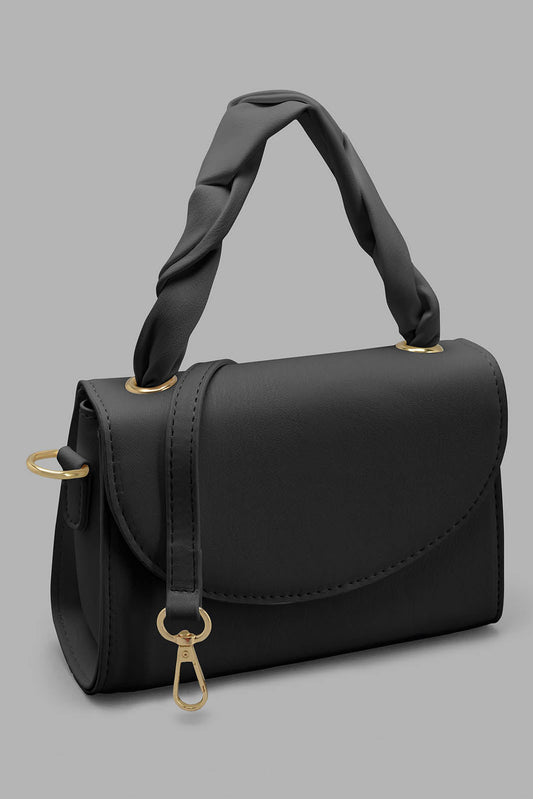 Redtag-Black-Day-Bag-Category:Bags,-Colour:Black,-Filter:Women's-Accessories,-New-In,-New-In-Women-ACC,-Non-Sale,-Section:Women,-W22O,-Women-Bags-Women-