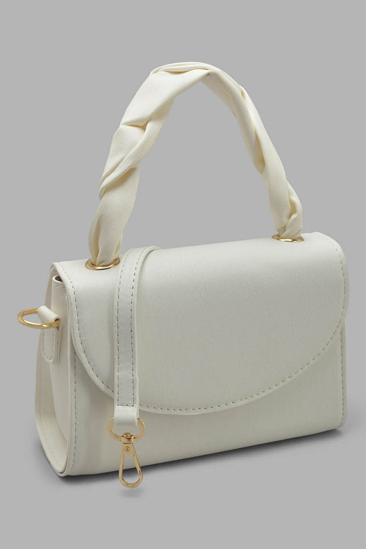 Redtag-White-Day-Bag-Category:Bags,-Colour:White,-Filter:Women's-Accessories,-New-In,-New-In-Women-ACC,-Non-Sale,-Section:Women,-W22O,-Women-Bags-Women-