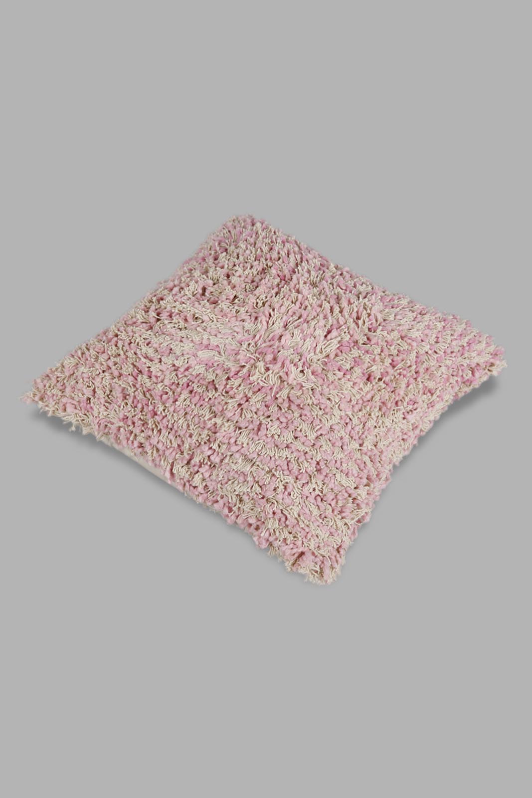 Redtag-Pink-Shaggy-Cushion-Category:Cushions,-Colour:Pink,-Deals:New-In,-Filter:Home-Bedroom,-HMW-BED-Cushions,-Naya,-New-In-HMW-BED,-Non-Sale,-Section:Homewares,-W22O-Home-Bedroom-