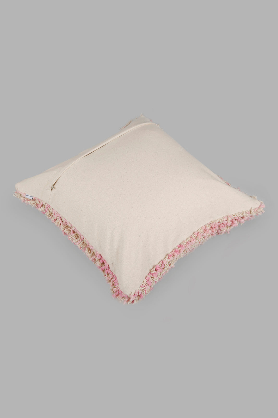 Redtag-Pink-Shaggy-Cushion-Category:Cushions,-Colour:Pink,-Deals:New-In,-Filter:Home-Bedroom,-HMW-BED-Cushions,-Naya,-New-In-HMW-BED,-Non-Sale,-Section:Homewares,-W22O-Home-Bedroom-