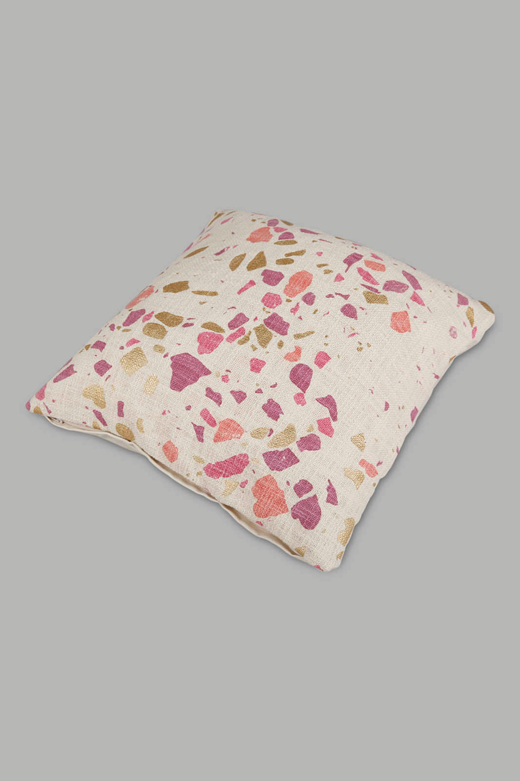Redtag-Pink-Foil-Print-Cushion-Category:Cushions,-Colour:Pink,-Deals:New-In,-Filter:Home-Bedroom,-HMW-BED-Cushions,-Naya,-New-In-HMW-BED,-Non-Sale,-Section:Homewares,-W22O-Home-Bedroom-