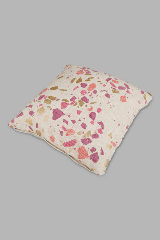 Redtag-Pink-Foil-Print-Cushion-Category:Cushions,-Colour:Pink,-Deals:New-In,-Filter:Home-Bedroom,-HMW-BED-Cushions,-Naya,-New-In-HMW-BED,-Non-Sale,-Section:Homewares,-W22O-Home-Bedroom-