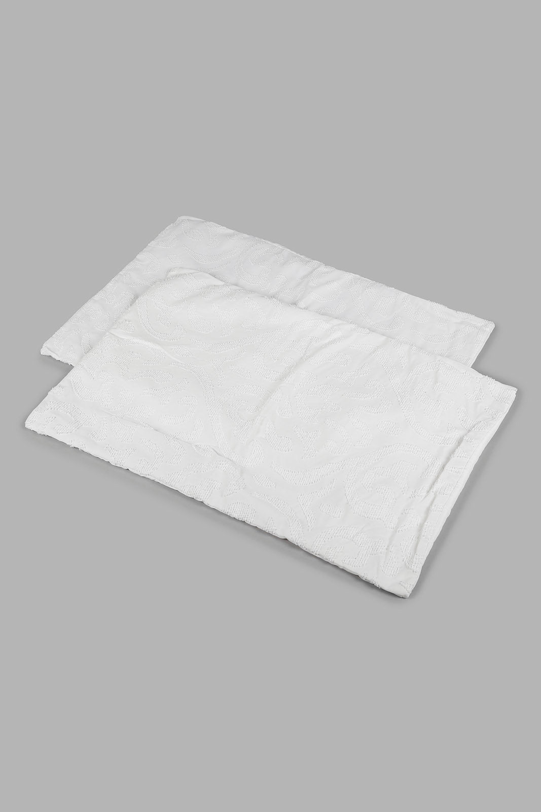 Redtag-Ivory-Jacquard-7-Piece-Comforter-Set-(King-Size)-Category:Comforters,-Colour:Ivory,-Deals:New-In,-Filter:Home-Bedroom,-HMW-BED-Comforters,-New-In-HMW-BED,-Non-Sale,-Section:Homewares,-W22O-Home-Bedroom-