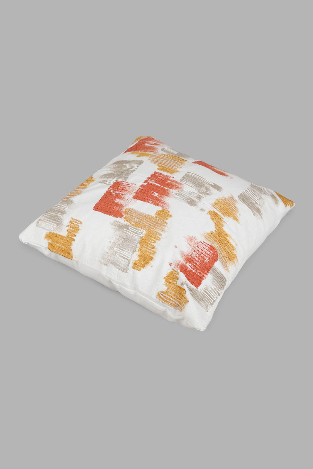 Redtag-Multi-Coloured-Printed-Cushion-Category:Cushions,-Colour:Multicolour,-Deals:New-In,-Filter:Home-Bedroom,-Harmony,-HMW-BED-Cushions,-New-In-HMW-BED,-Non-Sale,-Section:Homewares,-W22O-Home-Bedroom-