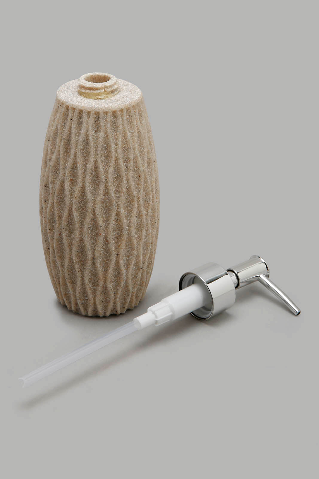 Redtag-Beige-Lotion-Dispenser-Category:Toiletry-Sets,-Colour:White,-Deals:New-In,-Elsa,-Filter:Home-Bathroom,-HMW-BAC-Bath-Accessories,-New-In-HMW-BAC,-Non-Sale,-Section:Homewares,-W22A-Home-Bathroom-