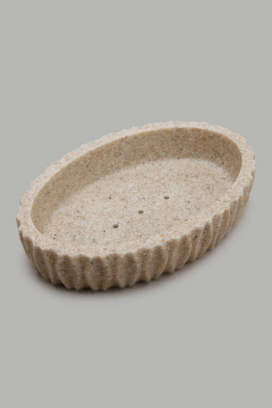 Redtag-Beige-Soap-Dish-Category:Toiletry-Sets,-Colour:White,-Deals:New-In,-Elsa,-Filter:Home-Bathroom,-HMW-BAC-Bath-Accessories,-New-In-HMW-BAC,-Non-Sale,-Section:Homewares,-W22A-Home-Bathroom-