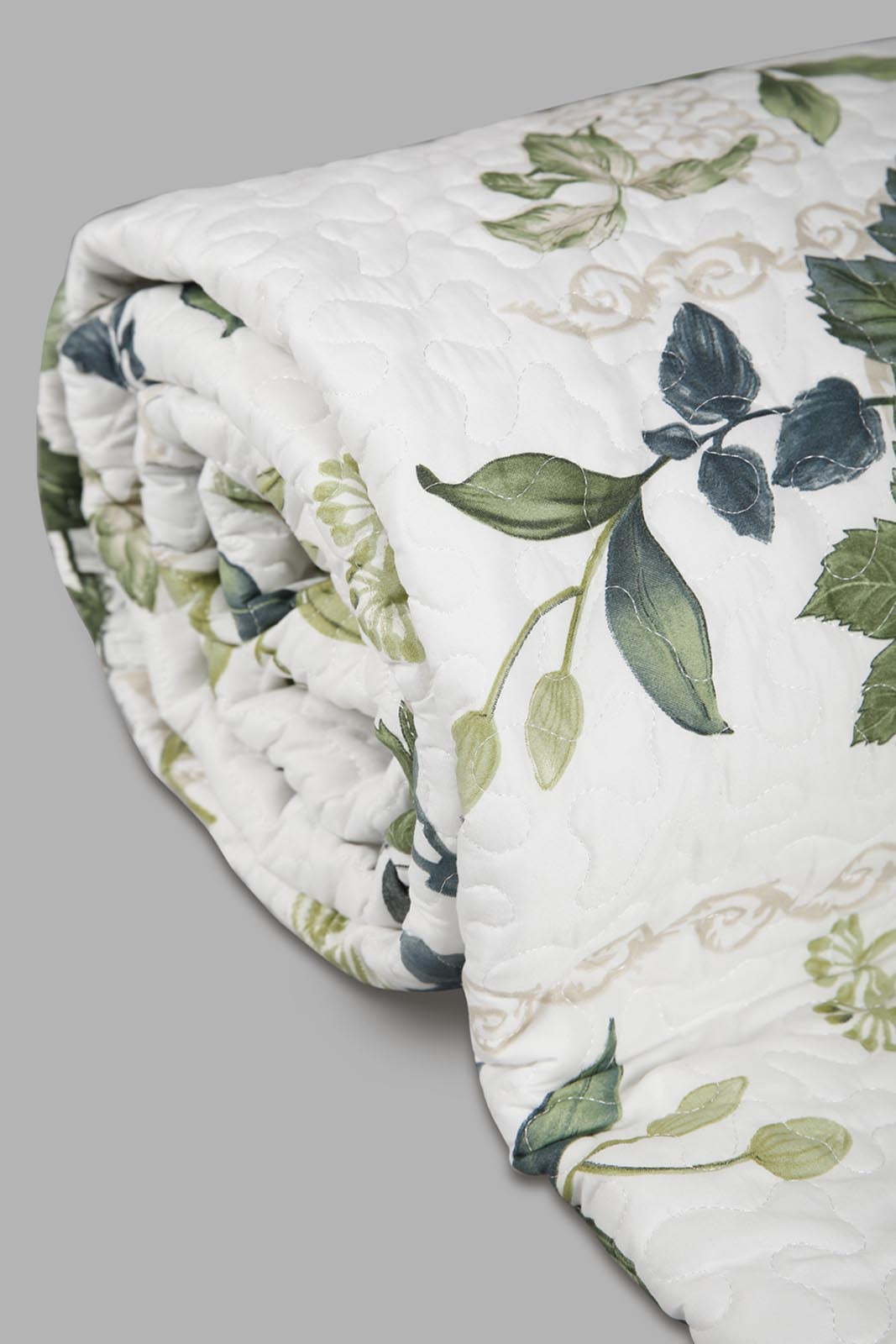 Redtag-Brown-3-Piece-Geometric-Printed-Quilt-Set-(Double-Size)-Category:Quilts,-Colour:Brown,-Deals:New-In,-Filter:Home-Bedroom,-HMW-BED-Quilts,-New-In-HMW-BED,-Non-Sale,-Section:Homewares,-W22A-Home-Bedroom-