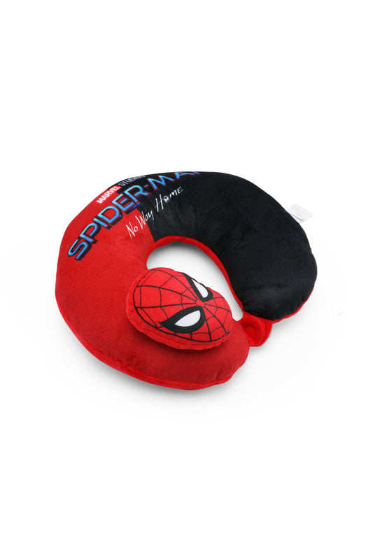 Redtag-Spiderman-Toddler-3D-Neck-Roll-Category:Travel-Pillows,-CHR,-Colour:Black,-Filter:Travel-Accessories,-IMP-Travel-Pillows,-New-In,-New-In-IMP-ACC,-Non-Sale,-Section:Homewares,-W22A-Travel-Accessories-