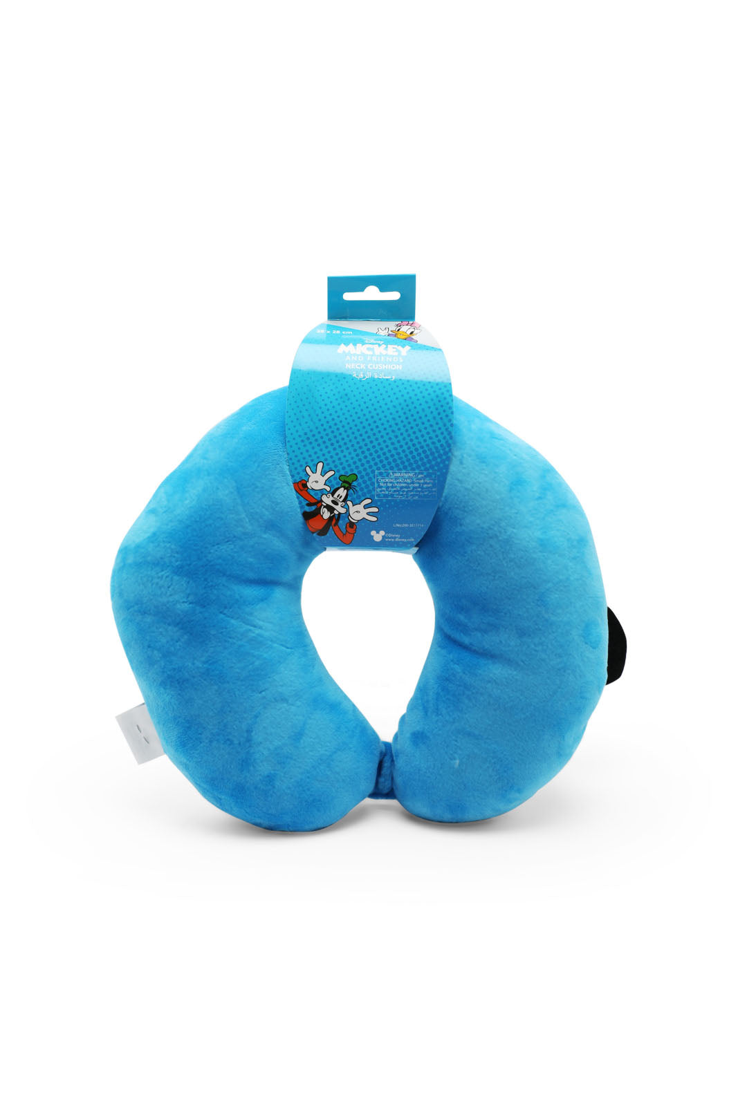 Redtag-Mickey-Toddler-3D-Neck-Roll-Category:Travel-Pillows,-CHR,-Colour:Red,-Filter:Travel-Accessories,-IMP-Travel-Pillows,-New-In,-New-In-IMP-ACC,-Non-Sale,-Section:Homewares,-W22A-Travel-Accessories-