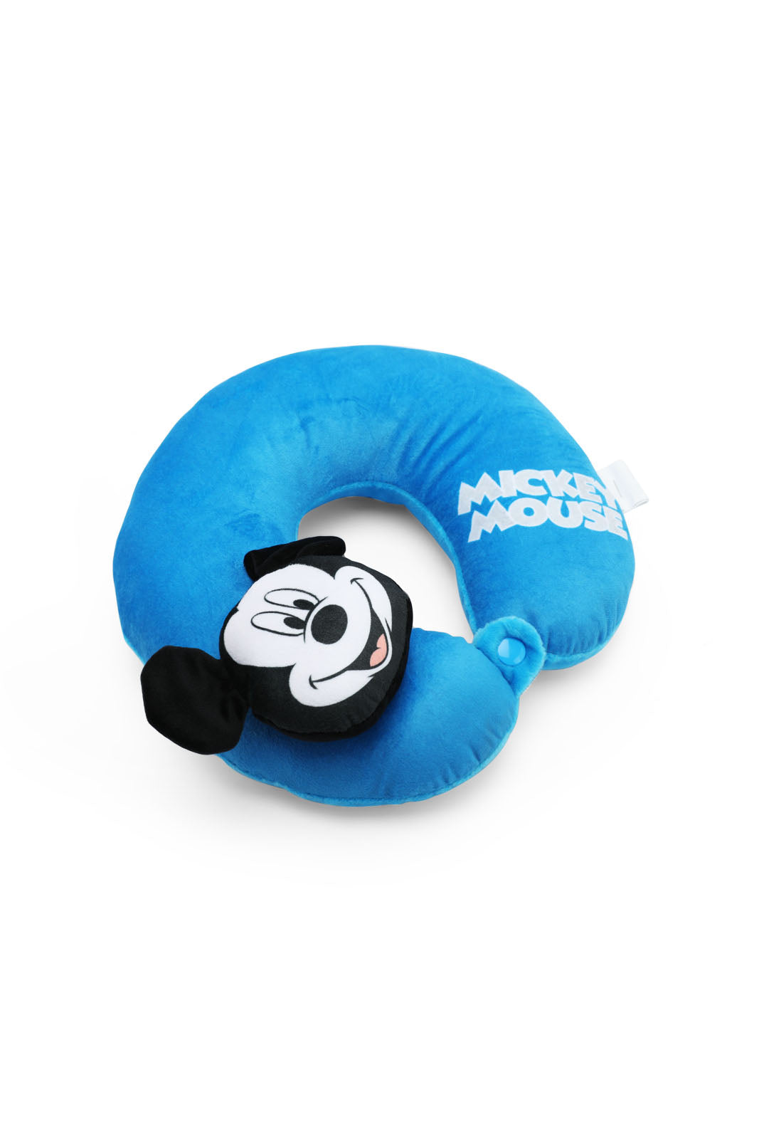 Redtag-Mickey-Toddler-3D-Neck-Roll-Category:Travel-Pillows,-CHR,-Colour:Red,-Filter:Travel-Accessories,-IMP-Travel-Pillows,-New-In,-New-In-IMP-ACC,-Non-Sale,-Section:Homewares,-W22A-Travel-Accessories-