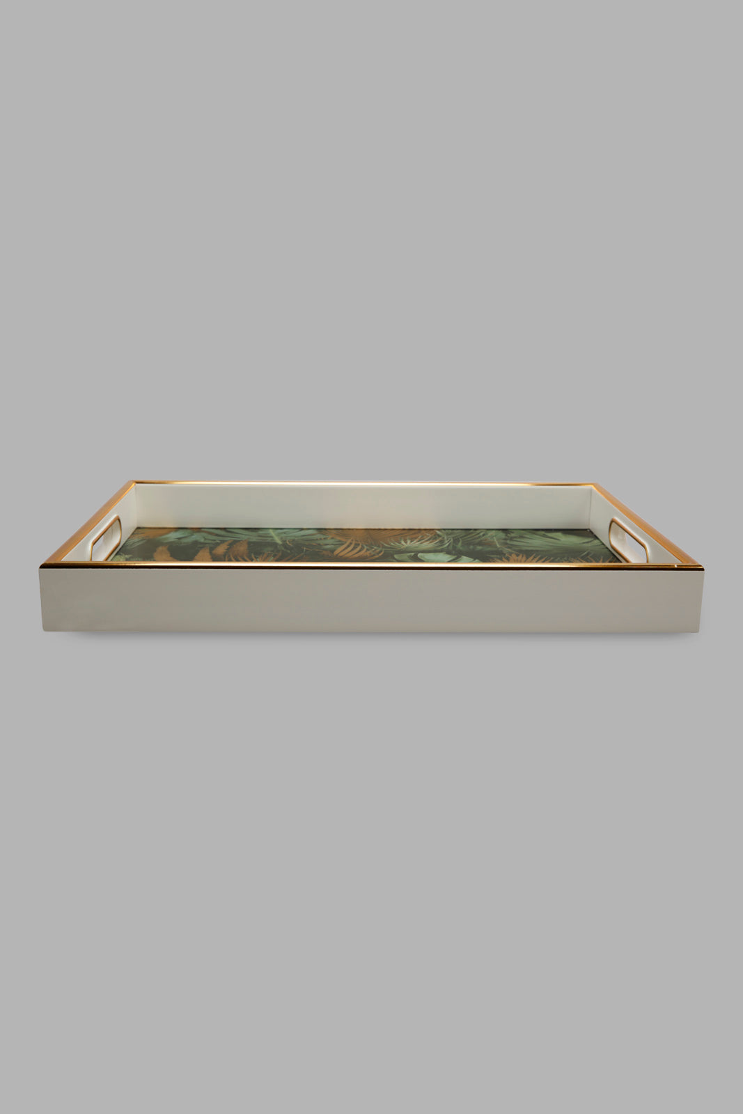 Redtag-Gold-Geomatic-Rectangle-Tray-(Medium)-Category:Trays,-Colour:Gold,-Deals:New-In,-Filter:Home-Dining,-HMW-DIN-Serveware,-New-In-HMW-DIN,-Non-Sale,-Section:Homewares,-W22A-Home-Dining-