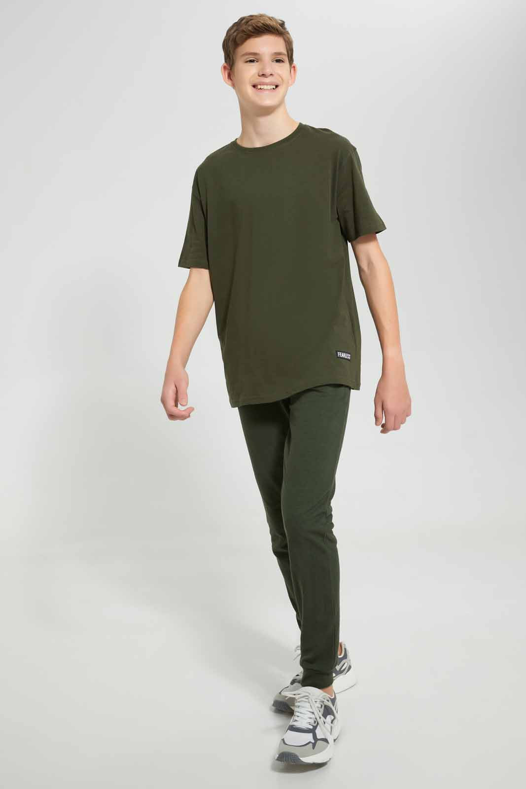Olive Oversized T-Shirt