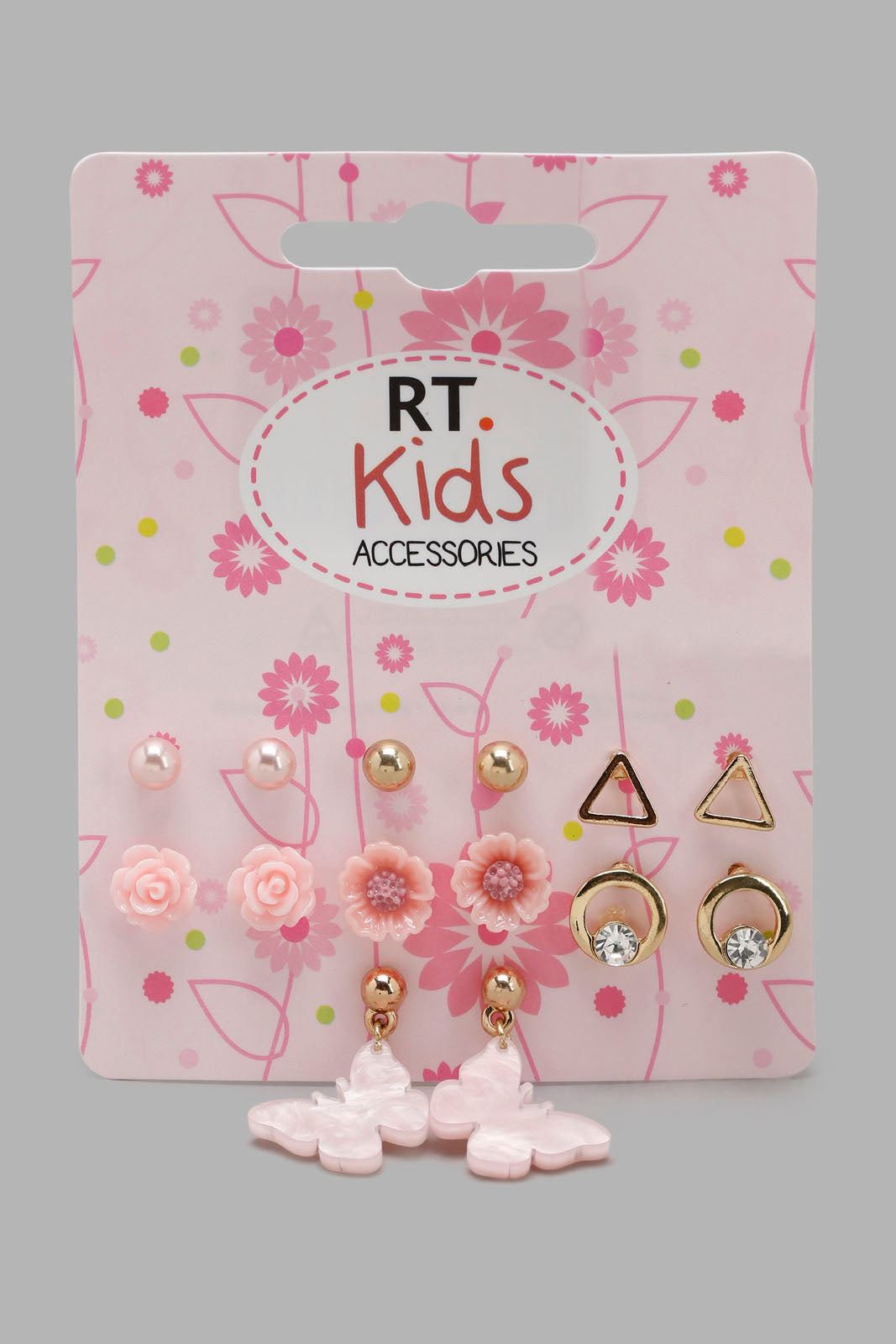 Redtag-Multi-Earring-Category:Jewellery,-Colour:Multicolour,-Deals:4-For-90,-Deals:New-In,-Filter:Girls-Accessories,-GIR-Jewellery,-New-In-GIR-ACC,-Non-Sale,-Section:Girls-(0-to-14Yrs),-W22A-Girls-