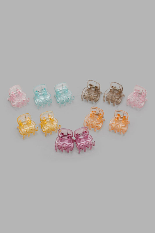 Redtag-Multi-Hair-Claw-Category:Hair-Accessories,-Colour:Multicolour,-Filter:Girls-Accessories,-GIR-Hair-Accessories,-New-In,-New-In-GIR-ACC,-Non-Sale,-Section:Girls-(0-to-14Yrs),-W22A-Girls-