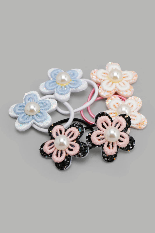 Redtag-Multi-Elastic-Category:Hair-Accessories,-Colour:Multicolour,-Filter:Girls-Accessories,-GIR-Hair-Accessories,-New-In,-New-In-GIR-ACC,-Non-Sale,-Section:Girls-(0-to-14Yrs),-W22A-Girls-