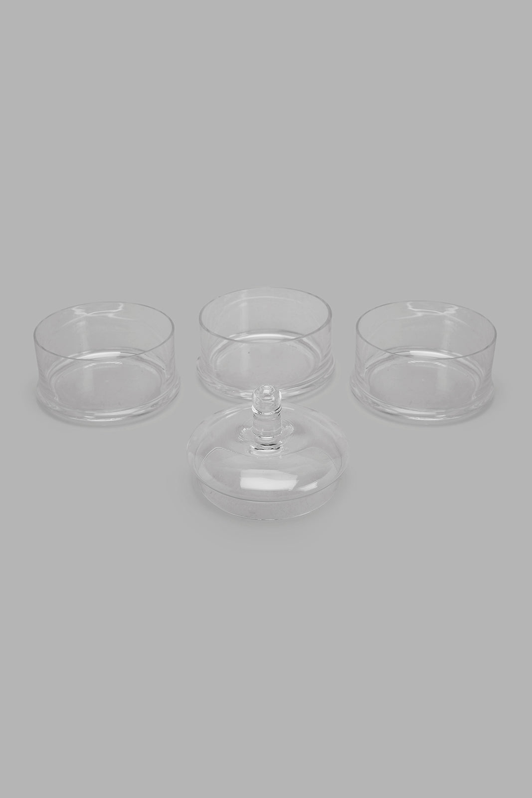 Redtag-Clear-Glass-Partition-Storage-Jar-With-Lid-Category:Canisters-And-Jars,-Colour:Na,-Deals:New-In,-Filter:Home-Dining,-HMW-DIN-Storage,-New-In-HMW-DIN,-Non-Sale,-Section:Homewares,-W22O-Home-Dining-