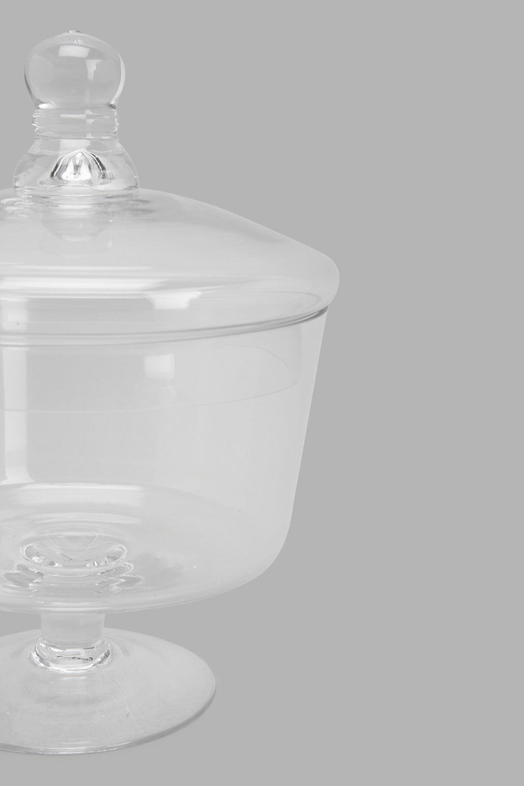Redtag-Clear-Glass-Candy-Jar-With-Lid-Category:Canisters-And-Jars,-Colour:Na,-Deals:New-In,-Filter:Home-Dining,-HMW-DIN-Storage,-New-In-HMW-DIN,-Non-Sale,-Section:Homewares,-W22O-Home-Dining-