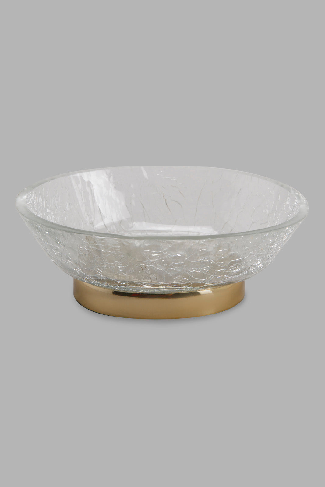 Redtag-Gold-Crackle-Glass-Soap-Dish-Category:Toiletry-Sets,-Colour:Gold,-Deals:New-In,-Filter:Home-Bathroom,-HMW-BAC-Bath-Accessories,-New-In-HMW-BAC,-Non-Sale,-Section:Homewares,-W22B-Home-Bathroom-