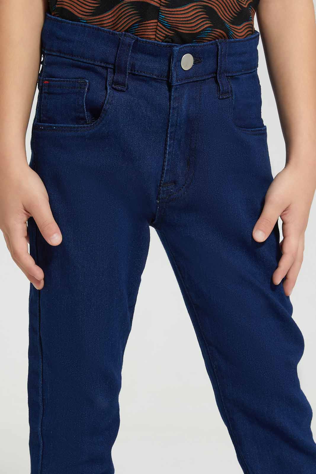 Redtag-Dark-Wash-Denim-Jean-BOY-Jeans,-Category:Jeans,-Colour:Dark-Wash,-Deals:New-In,-Filter:Boys-(2-to-8-Yrs),-New-In-BOY-APL,-Non-Sale,-Section:Boys-(0-to-14Yrs),-VLM,-W22O-Boys-2 to 8 Years