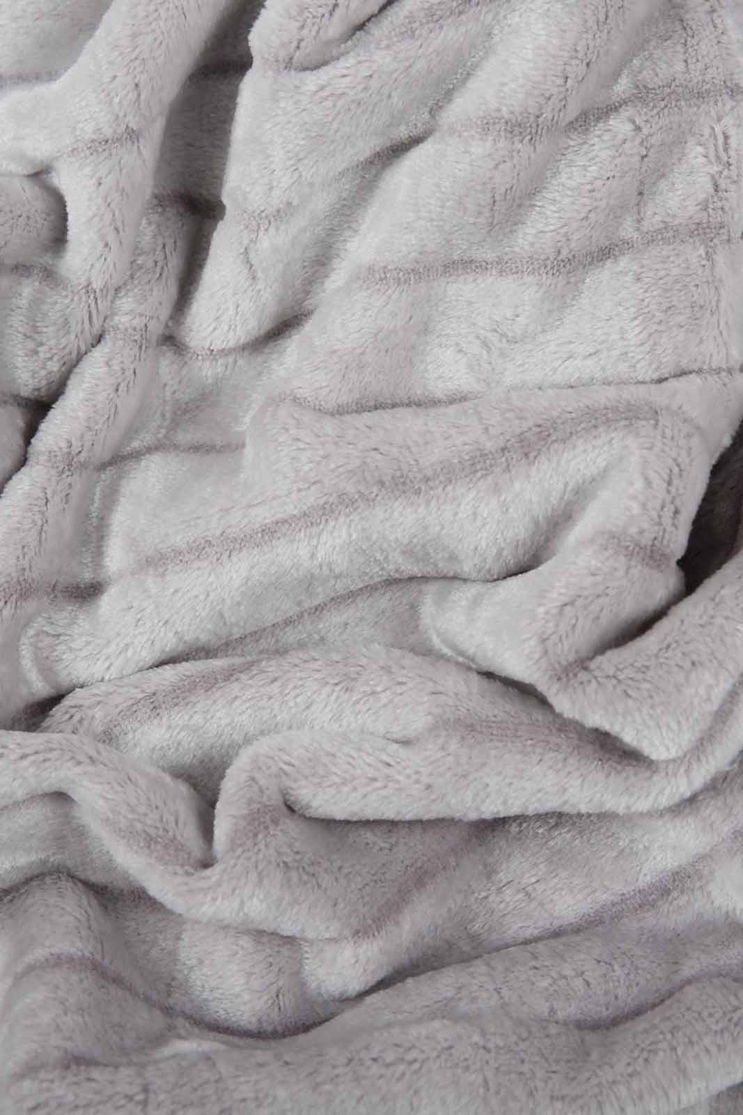 Redtag-Grey-Printed-&-Carved-Stripe-Blanket-(Single-Size)-Category:Blankets,-Colour:Grey,-Deals:New-In,-Filter:Home-Bedroom,-HMW-BED-Blankets,-New-In-HMW-BED,-Non-Sale,-Section:Homewares,-W22A-Home-Bedroom-