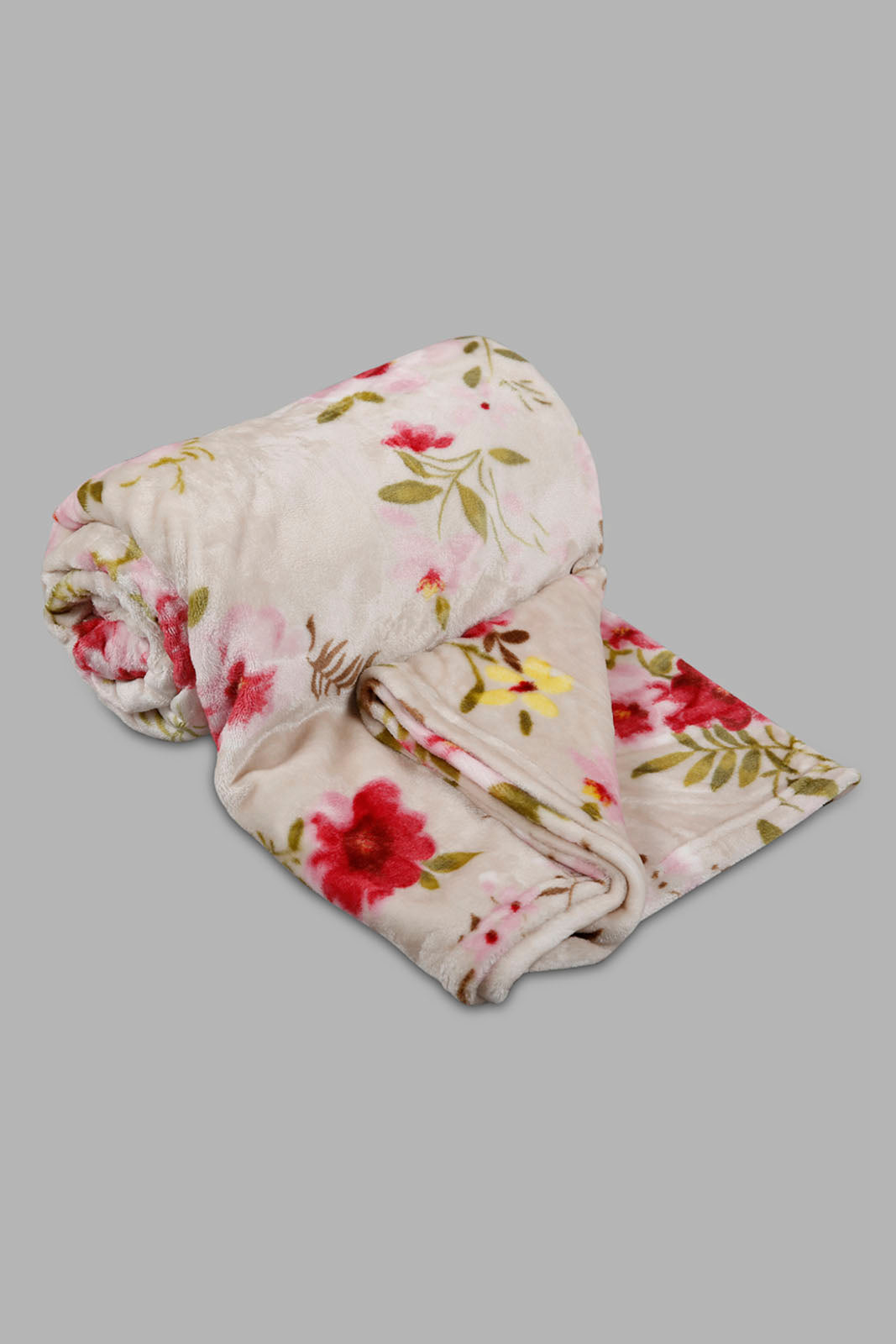 Redtag-Pink-Floral-Print-Blanket-(Single-Size)-Category:Blankets,-Colour:Pink,-Deals:New-In,-Filter:Home-Bedroom,-HMW-BED-Blankets,-New-In-HMW-BED,-Non-Sale,-Section:Homewares,-W22A-Home-Bedroom-