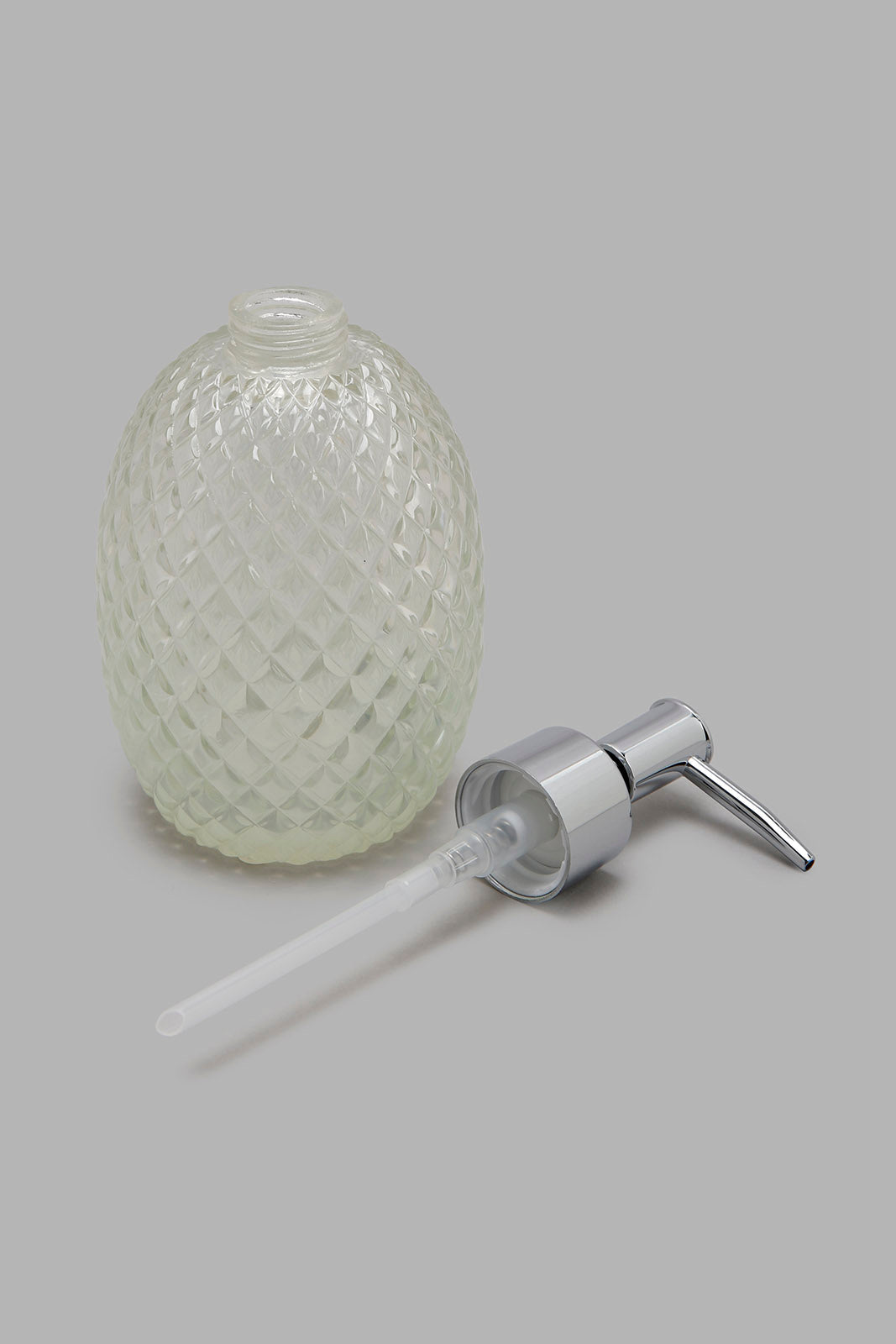 Redtag-Clear-Lotion-Dispenser-Category:Toiletry-Sets,-Colour:White,-Deals:New-In,-Filter:Home-Bathroom,-HMW-BAC-Bath-Accessories,-New-In-HMW-BAC,-Non-Sale,-Section:Homewares,-W22B-Home-Bathroom-