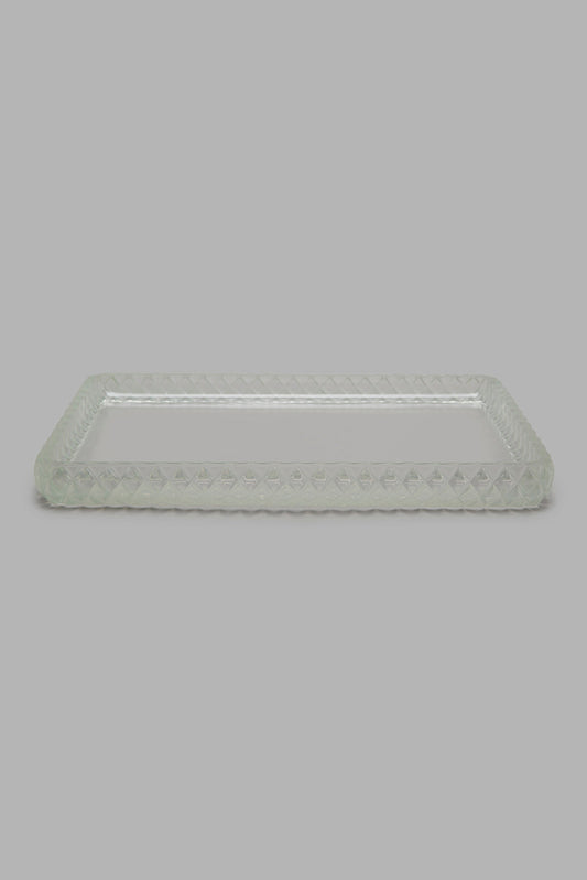 Redtag-Clear-Tray-Category:Toiletry-Sets,-Colour:White,-Deals:New-In,-Filter:Home-Bathroom,-HMW-BAC-Bath-Accessories,-New-In-HMW-BAC,-Non-Sale,-Section:Homewares,-W22B-Home-Bathroom-