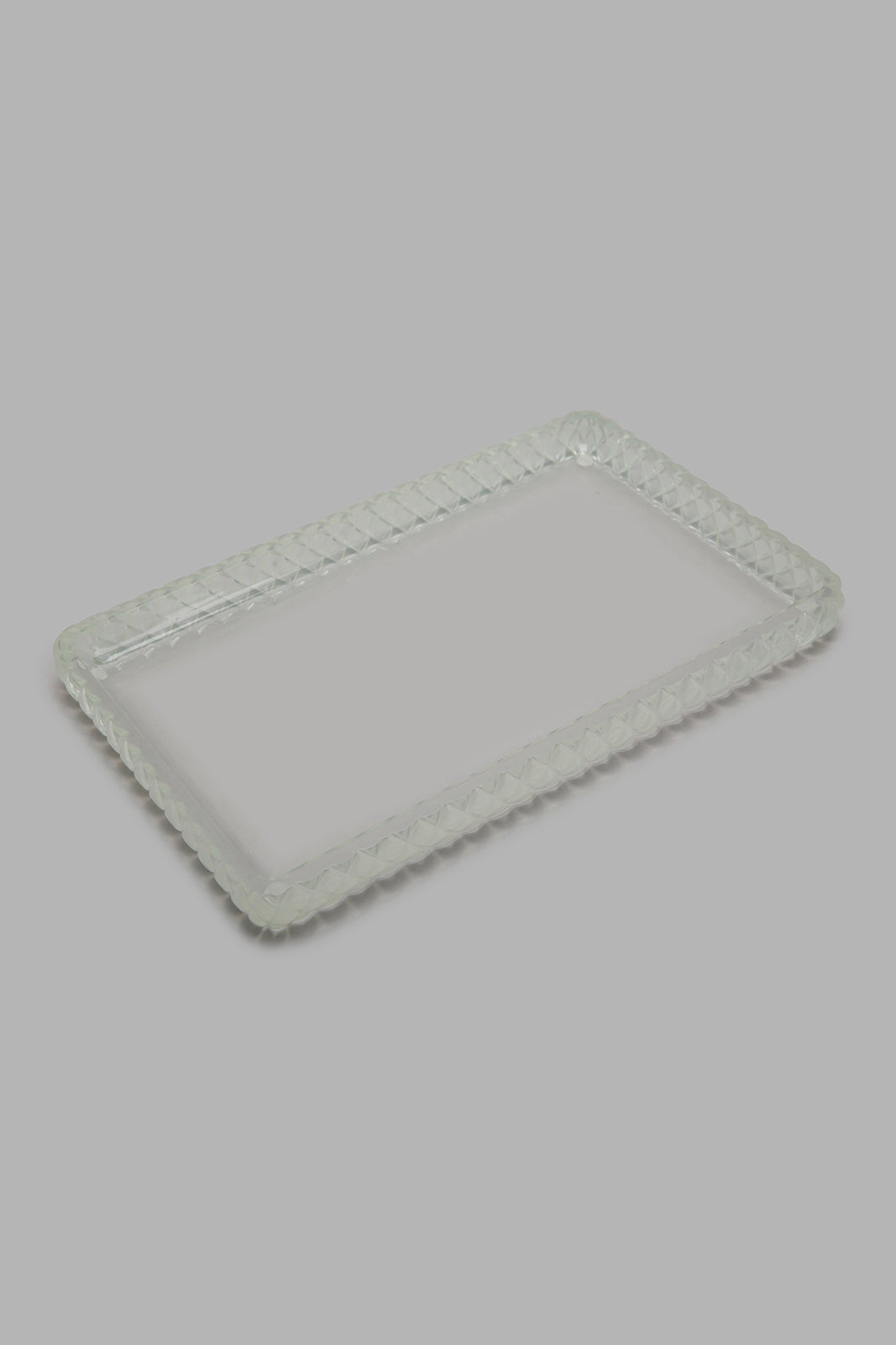 Redtag-Clear-Tray-Category:Toiletry-Sets,-Colour:White,-Deals:New-In,-Filter:Home-Bathroom,-HMW-BAC-Bath-Accessories,-New-In-HMW-BAC,-Non-Sale,-Section:Homewares,-W22B-Home-Bathroom-