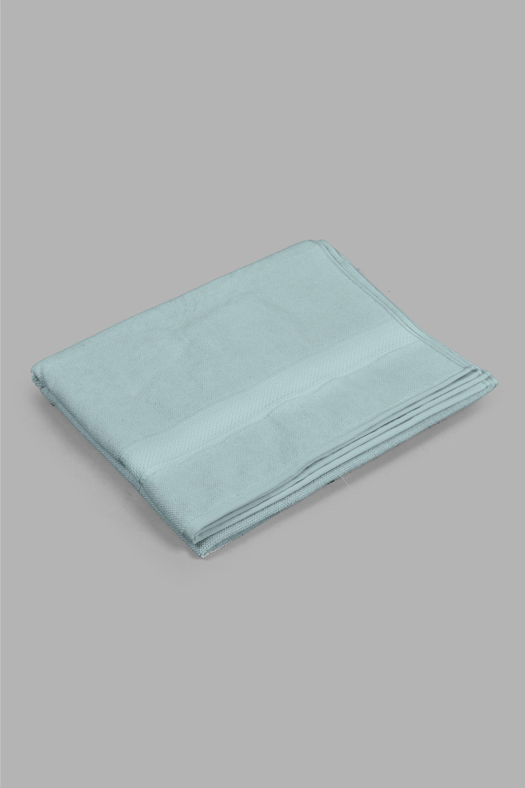 Redtag-Mint-Textured-Cotton-Beach-Towel-Beach-Towels-Home-Bathroom-