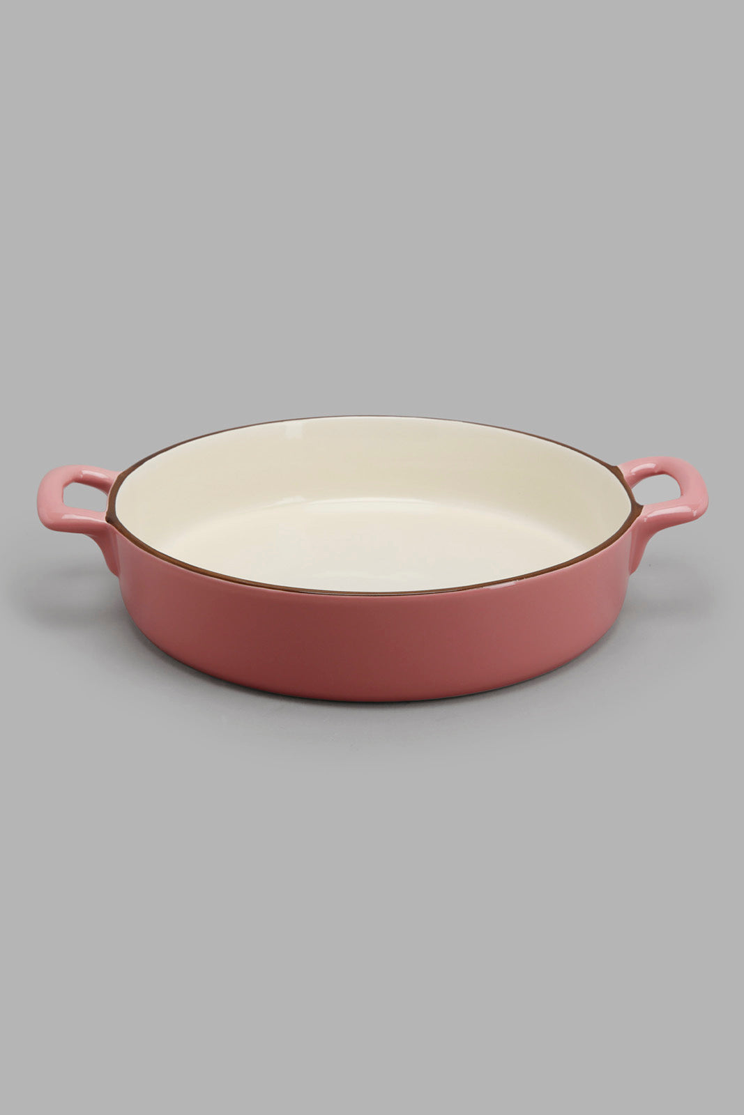 Redtag-Pink-Round-Baking-Dish-Category:Bakeware,-Colour:Pink,-Deals:New-In,-Filter:Home-Dining,-HMW-DIN-Serveware,-Naya,-New-In-HMW-DIN,-Non-Sale,-Section:Homewares,-W22A-Home-Dining-