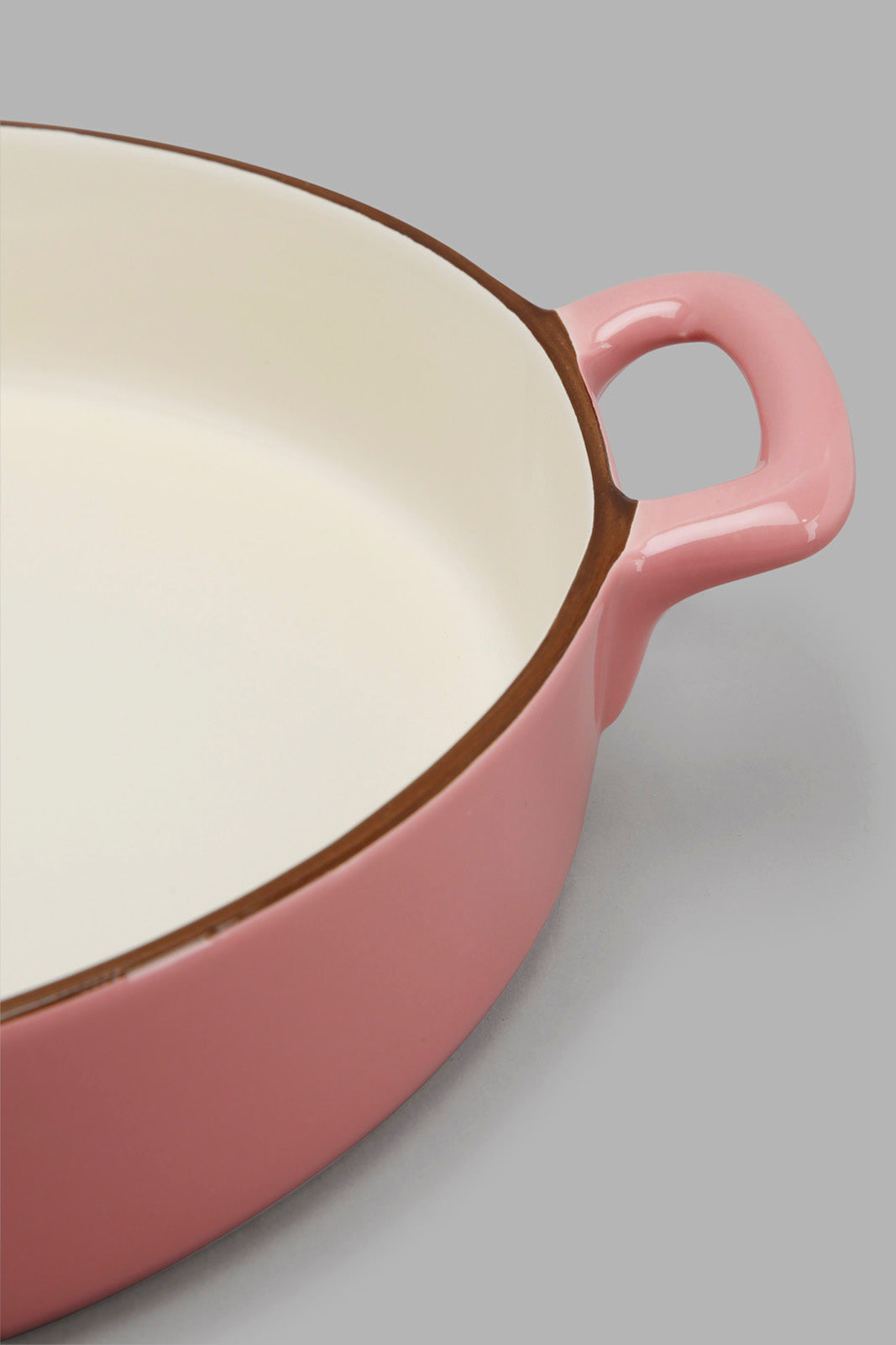 Redtag-Pink-Round-Baking-Dish-Category:Bakeware,-Colour:Pink,-Deals:New-In,-Filter:Home-Dining,-HMW-DIN-Serveware,-Naya,-New-In-HMW-DIN,-Non-Sale,-Section:Homewares,-W22A-Home-Dining-