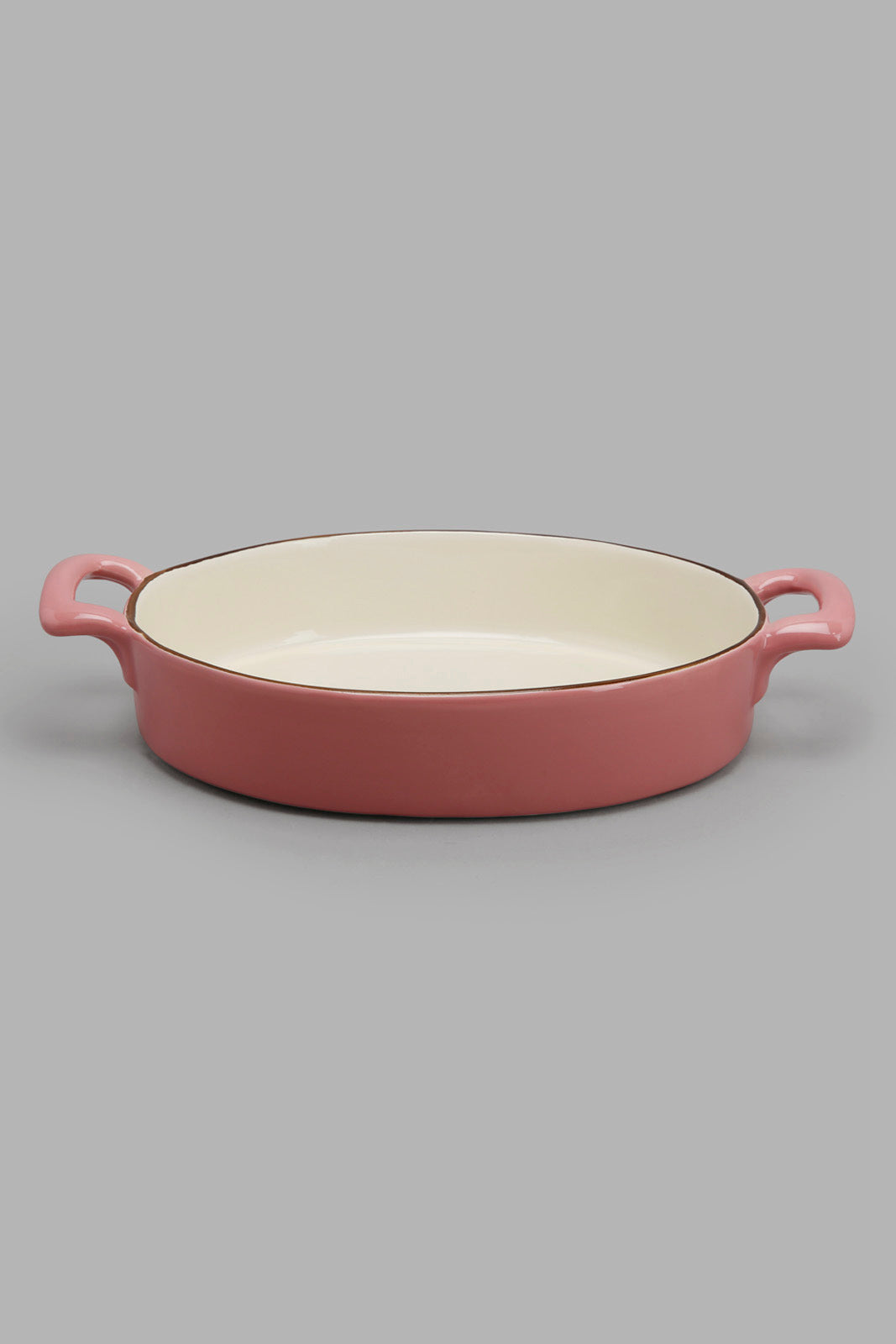 Redtag-Pink-Oval-Baking-Dish-Category:Bakeware,-Colour:Pink,-Deals:New-In,-Filter:Home-Dining,-HMW-DIN-Serveware,-Naya,-New-In-HMW-DIN,-Non-Sale,-Section:Homewares,-W22A-Home-Dining-