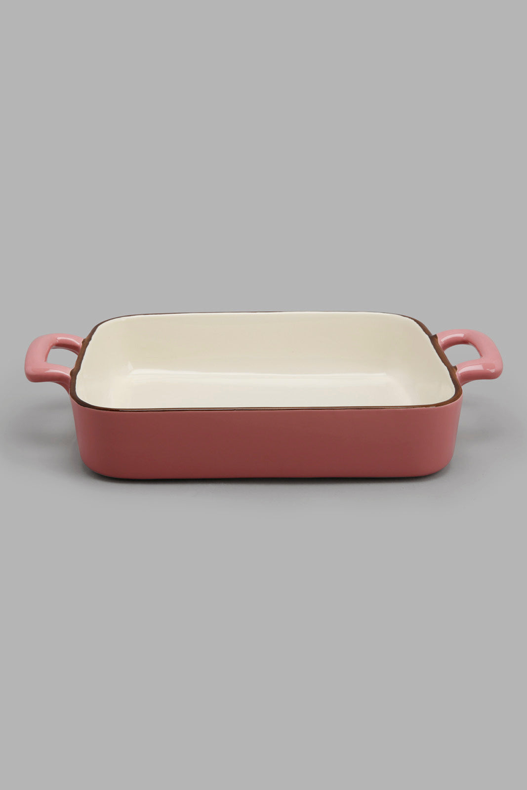 Redtag-Pink-Rectangle-Baking-Dish-Category:Bakeware,-Colour:Pink,-Deals:New-In,-Filter:Home-Dining,-HMW-DIN-Serveware,-Naya,-New-In-HMW-DIN,-Non-Sale,-Section:Homewares,-W22A-Home-Dining-