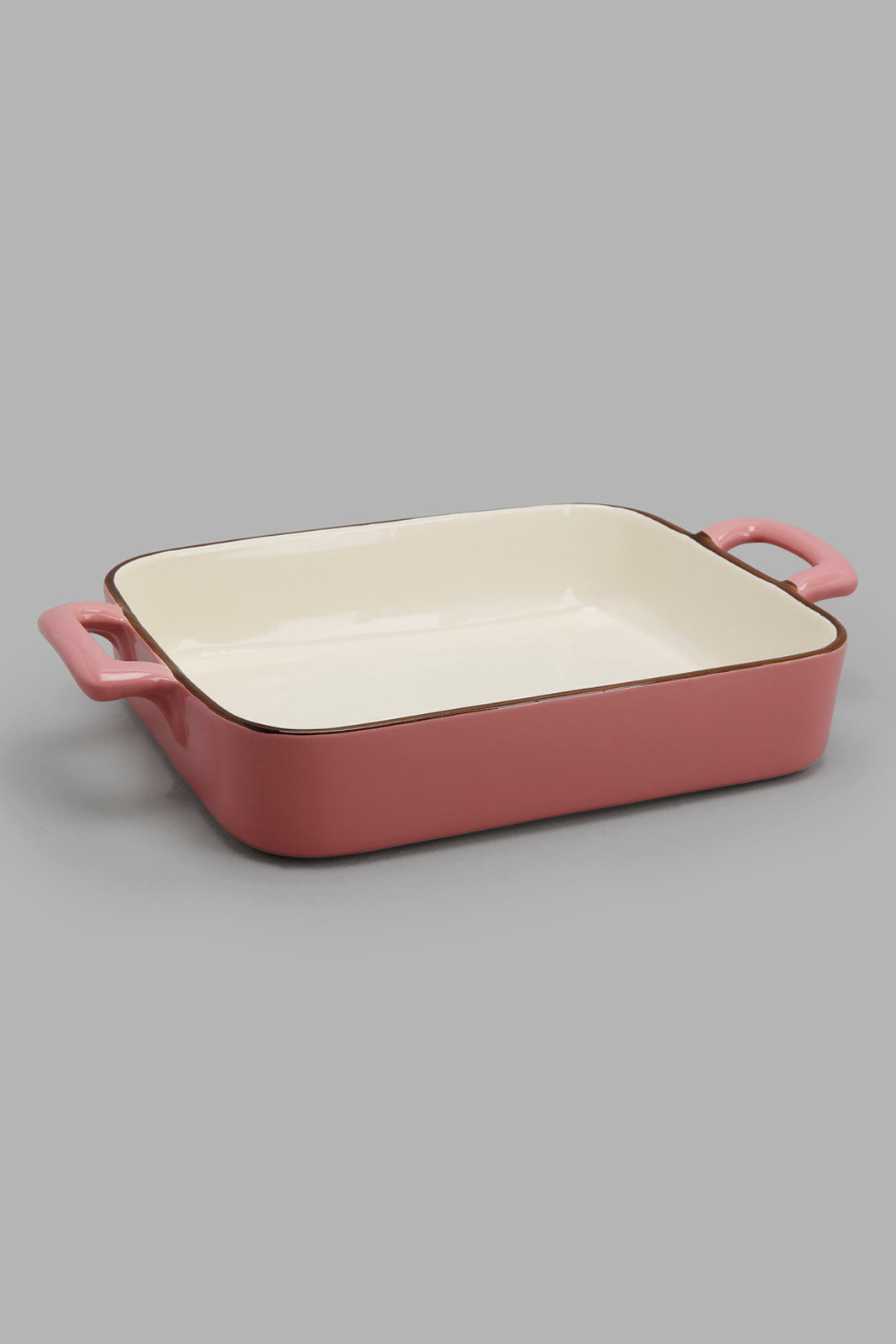Redtag-Pink-Rectangle-Baking-Dish-Category:Bakeware,-Colour:Pink,-Deals:New-In,-Filter:Home-Dining,-HMW-DIN-Serveware,-Naya,-New-In-HMW-DIN,-Non-Sale,-Section:Homewares,-W22A-Home-Dining-