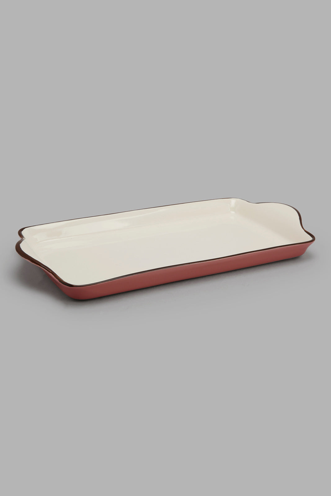 Redtag-Pink-Rectangle-Platter-Category:Plates,-Colour:Pink,-Deals:New-In,-Filter:Home-Dining,-HMW-DIN-Serveware,-Naya,-New-In-HMW-DIN,-Non-Sale,-Section:Homewares,-W22A-Home-Dining-