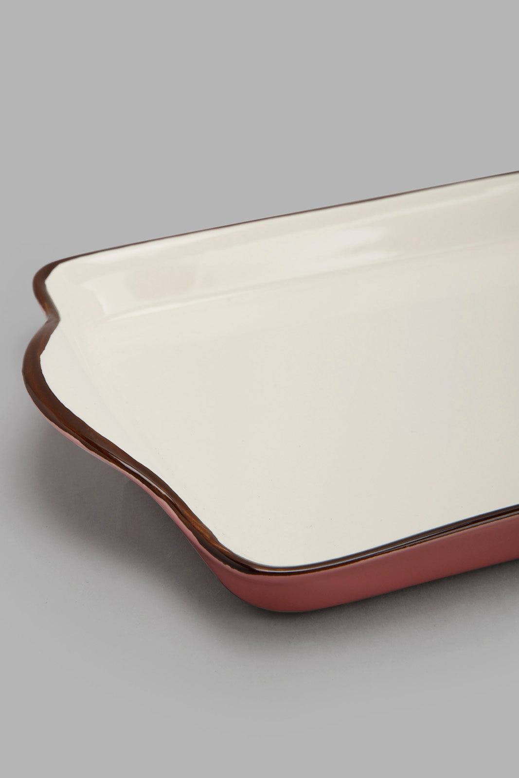 Redtag-Pink-Rectangle-Platter-Category:Plates,-Colour:Pink,-Deals:New-In,-Filter:Home-Dining,-HMW-DIN-Serveware,-Naya,-New-In-HMW-DIN,-Non-Sale,-Section:Homewares,-W22A-Home-Dining-