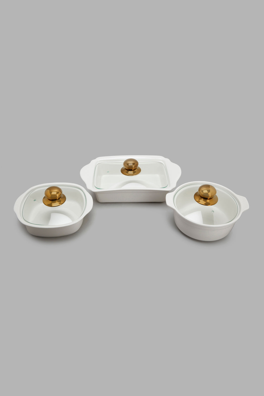 Redtag-White-Serving-Dish-With-Glass-Lid-(6-Piece)-Category:Bowls,-Colour:White,-Deals:New-In,-Filter:Home-Dining,-HMW-DIN-Serveware,-New-In-HMW-DIN,-Non-Sale,-Section:Homewares,-W22O-Home-Dining-