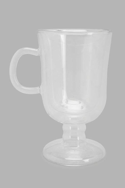 Redtag-Clear-Double-Wall-Irish-Mug-Category:Cups-&-Mugs,-Colour:White,-Deals:New-In,-Filter:Home-Dining,-HMW-DIN-Crockery,-New-In-HMW-DIN,-Non-Sale,-Section:Homewares,-W22A-Home-Dining-