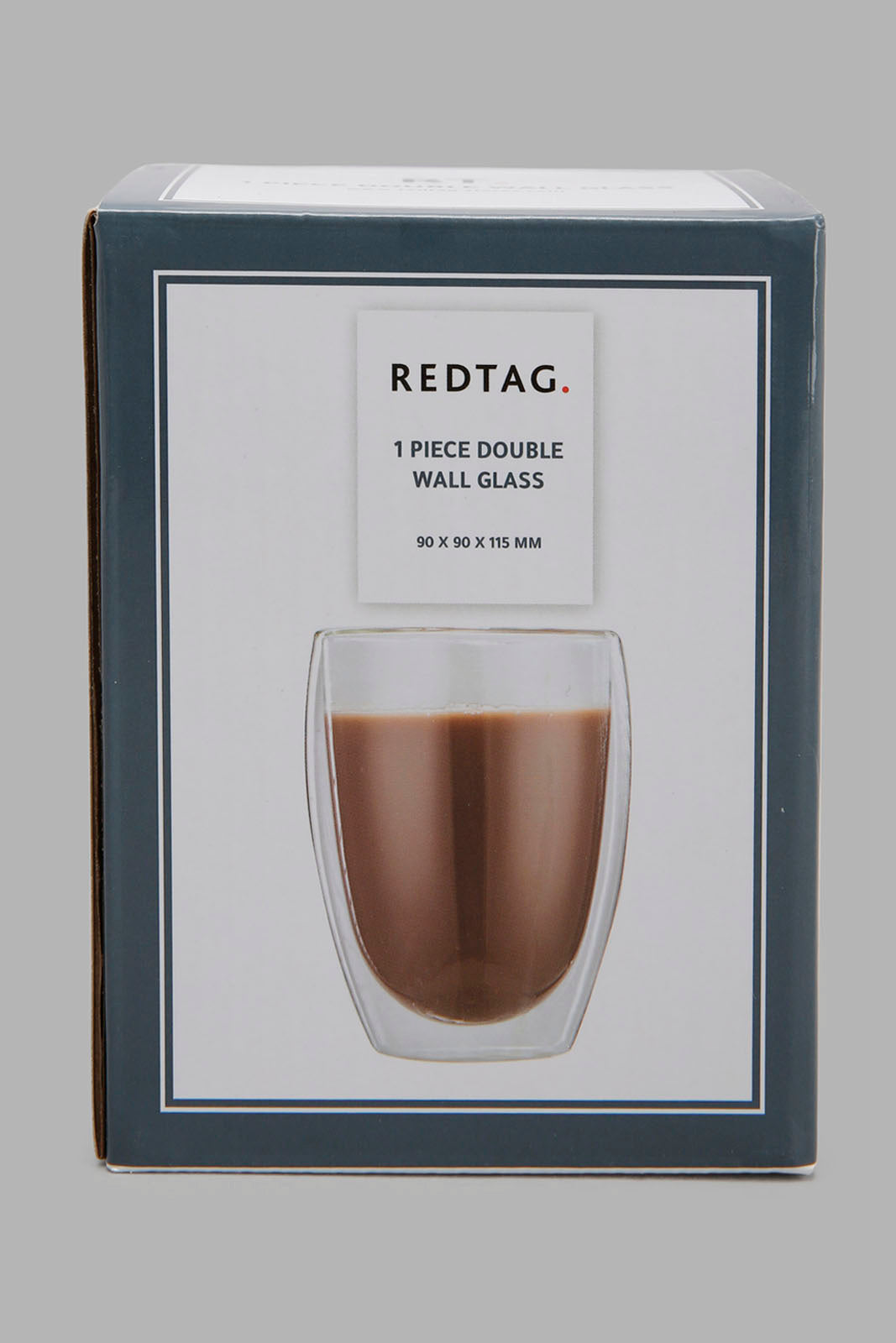 Redtag-Clear-Double-Wall-Glass-Category:Cups-&-Mugs,-Colour:White,-Deals:New-In,-Filter:Home-Dining,-HMW-DIN-Crockery,-New-In-HMW-DIN,-Non-Sale,-Section:Homewares,-W22A-Home-Dining-