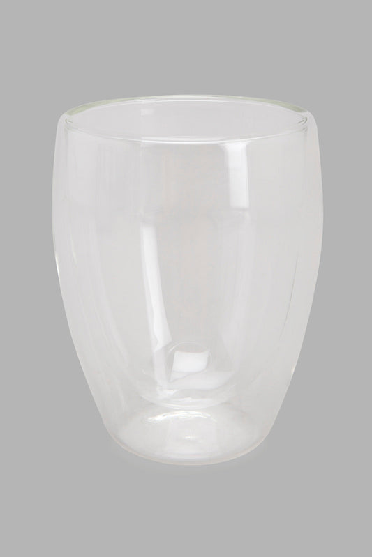 Redtag-Clear-Double-Wall-Glass-Category:Cups-&-Mugs,-Colour:White,-Deals:New-In,-Filter:Home-Dining,-HMW-DIN-Crockery,-New-In-HMW-DIN,-Non-Sale,-Section:Homewares,-W22A-Home-Dining-