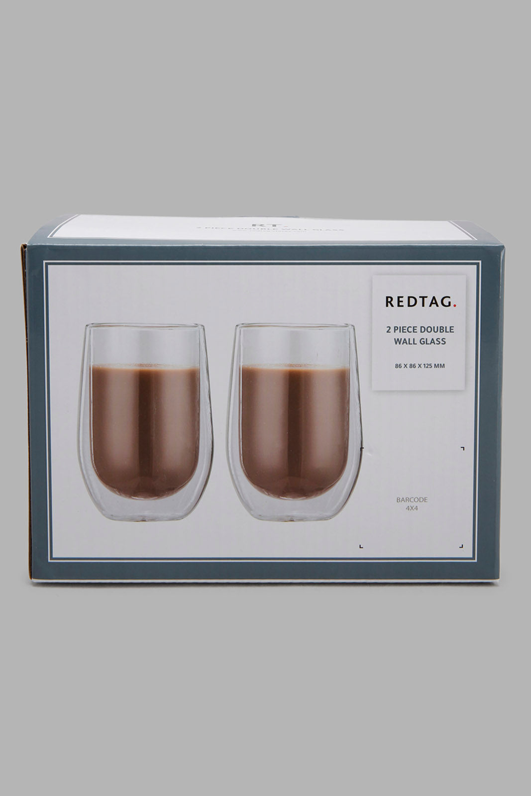 Redtag-Clear-Double-Wall-Mug-(-2-Piece)-Category:Cups-&-Mugs,-Colour:White,-Deals:New-In,-Filter:Home-Dining,-HMW-DIN-Crockery,-New-In-HMW-DIN,-Non-Sale,-Section:Homewares,-W22A-Home-Dining-