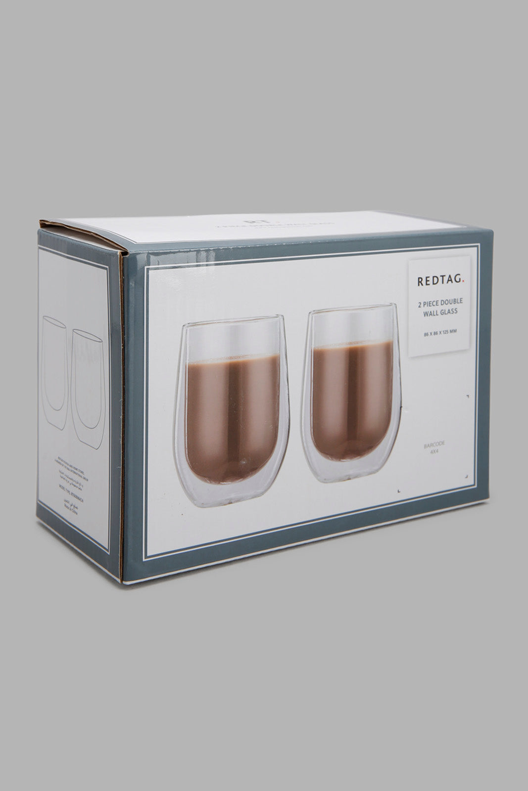 Redtag-Clear-Double-Wall-Mug-(-2-Piece)-Category:Cups-&-Mugs,-Colour:White,-Deals:New-In,-Filter:Home-Dining,-HMW-DIN-Crockery,-New-In-HMW-DIN,-Non-Sale,-Section:Homewares,-W22A-Home-Dining-