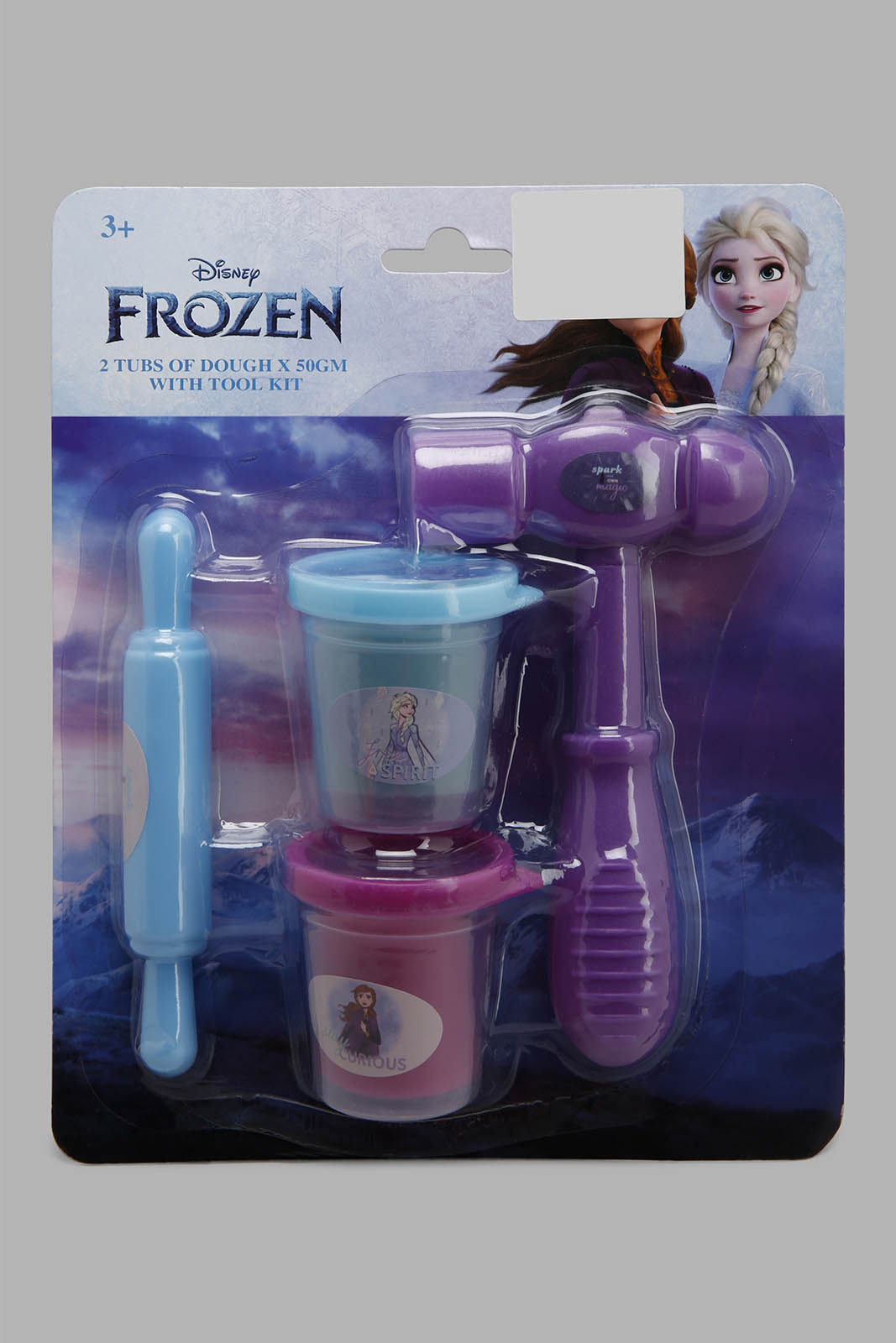 Redtag-Frozen-2-Tubs-Of-Dough-*50Gm-With-Tool-Kit-BTS,-Category:Toys,-CHR,-Colour:Purple,-Filter:Toys-Accessories,-IMP-Toys,-New-In,-New-In-IMP-ACC,-Non-Sale,-Section:Girls-(0-to-14Yrs),-W22O-Toys-