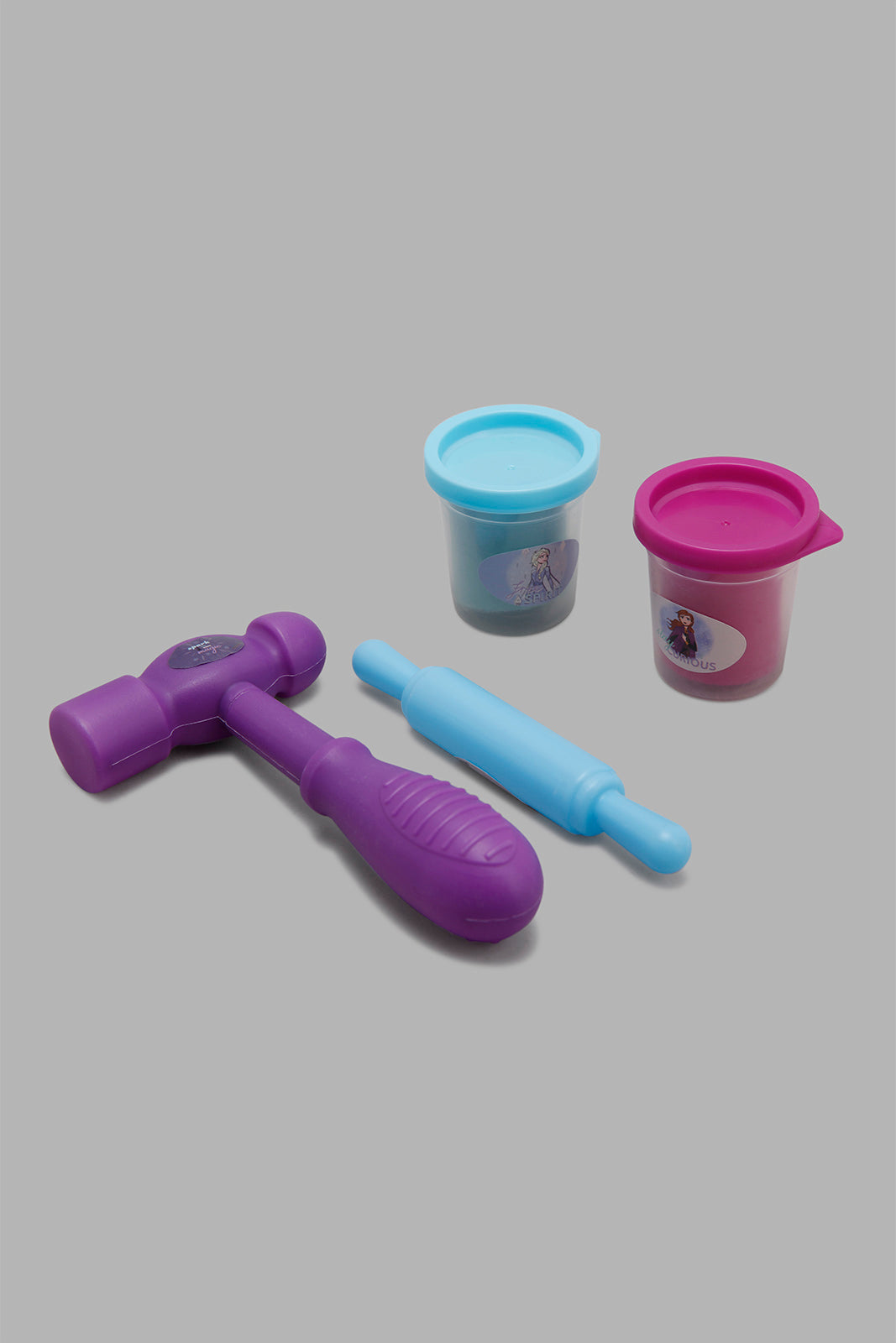 Redtag-Frozen-2-Tubs-Of-Dough-*50Gm-With-Tool-Kit-BTS,-Category:Toys,-CHR,-Colour:Purple,-Filter:Toys-Accessories,-IMP-Toys,-New-In,-New-In-IMP-ACC,-Non-Sale,-Section:Girls-(0-to-14Yrs),-W22O-Toys-