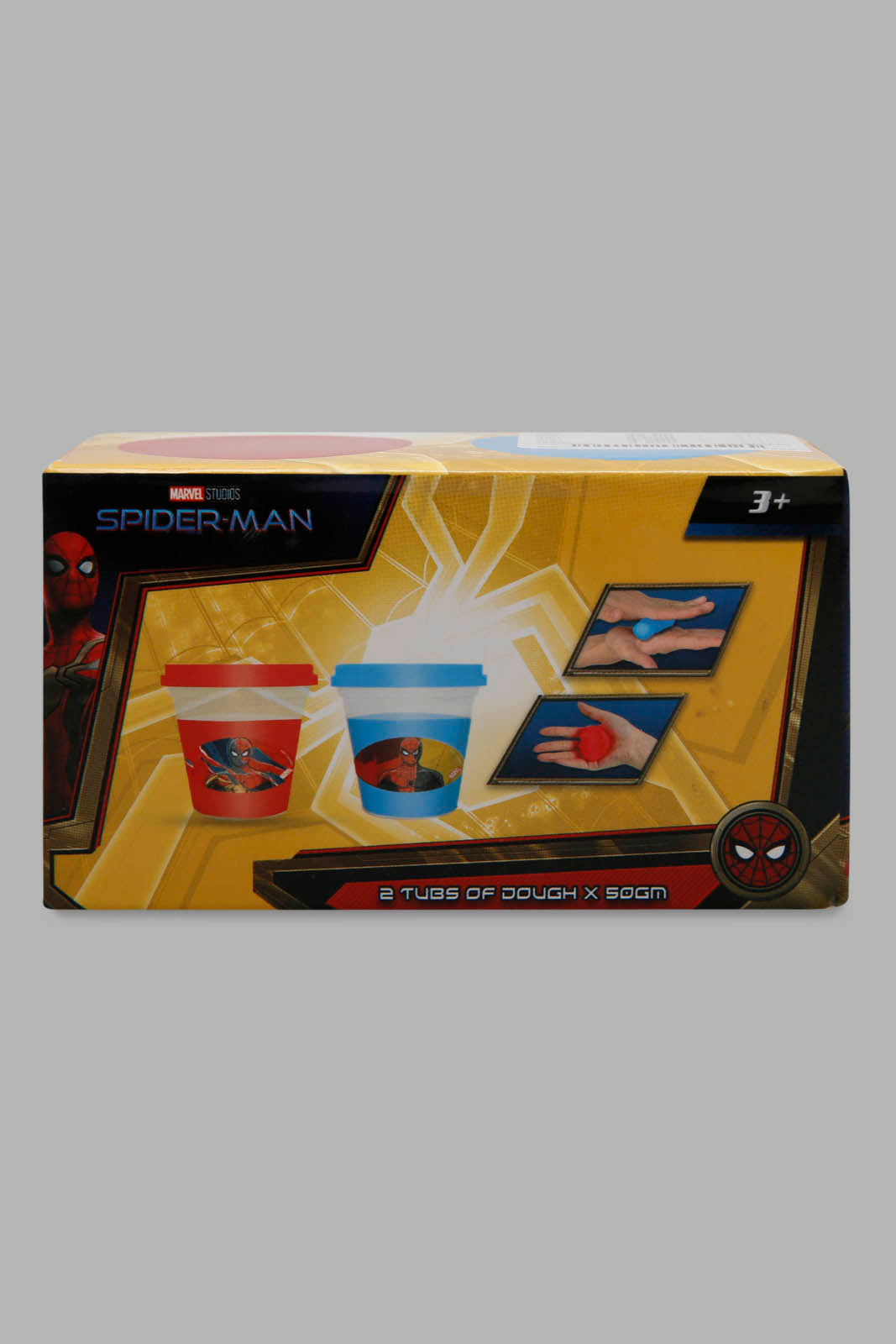Redtag-Spiderman-2-Tub-Of-Dough-*50Gm-Category:Toys,-CHR,-Colour:Red,-Filter:Toys-Accessories,-IMP-Toys,-New-In,-New-In-IMP-ACC,-Non-Sale,-Section:Girls-(0-to-14Yrs),-W22O-Toys-